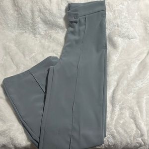 Women’s high waisted flare work trousers